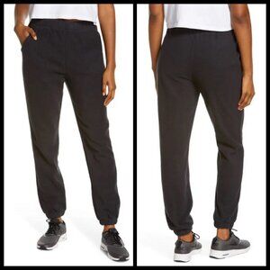 💕ZELLA💕 Cozy Up Polar Fleece Sweatpants ~ High Rise Black Large L NWT